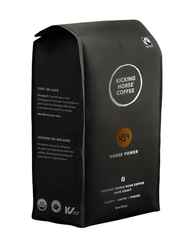 Kicking Horse Coffee, 454 Horse Power, 30 oz (850g), Pack of 6