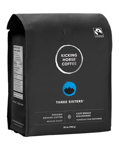 Kicking Horse Coffee, Three Sisters, 25 oz (708g), Pack of 6