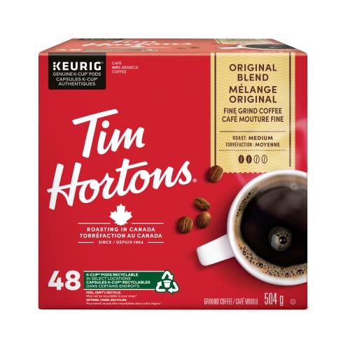 Tim Hortons Original, 48 K-Cup Coffee Pods