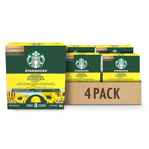 Starbucks Sunsera Blend, Vertuo Line Compatible, 32 Aluminium Capsules
