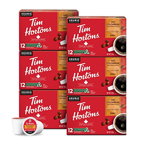 Tim Hortons Colombian Coffee, 72 K-Cup Coffee Pods