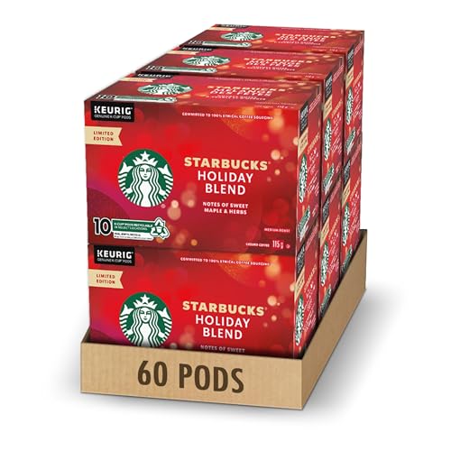 Starbucks Holiday Blend, 60 K-CUP Coffee Pods