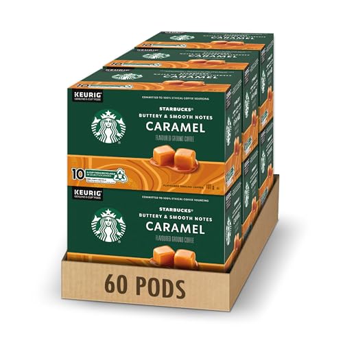 Starbucks Caramel, 60 K-CUP Coffee Pods